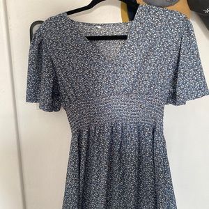 Midi dress blue